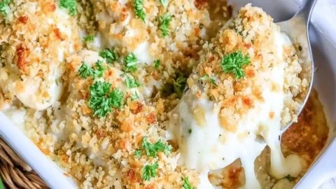 Easy Baked Caesar Chicken