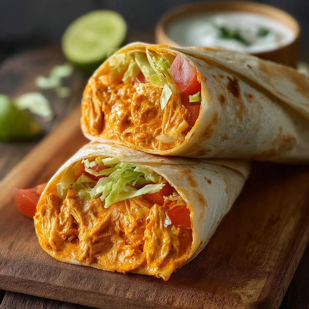 High Protein Cheesy Buffalo Chicken