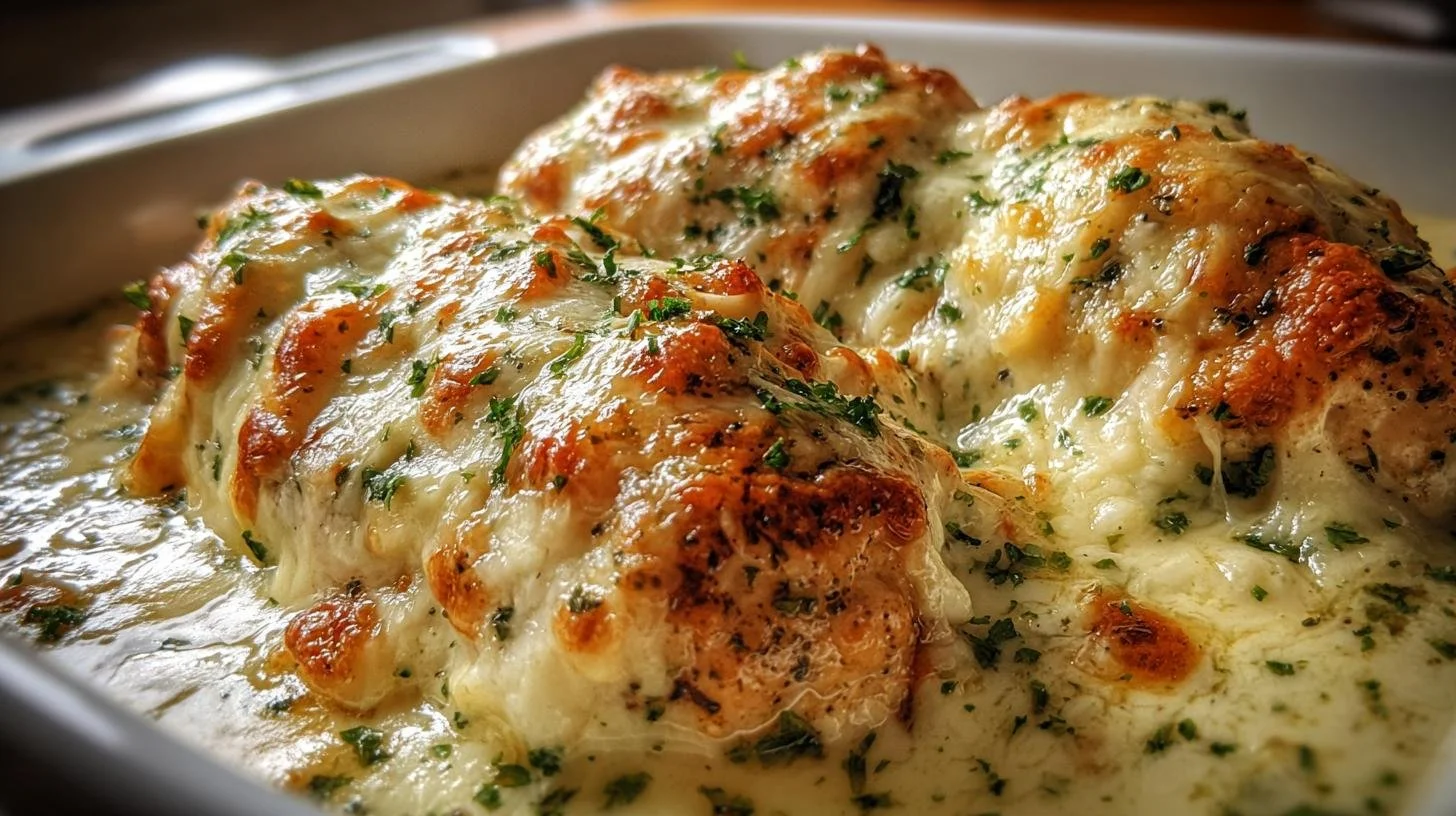 Irresistible 4-Ingredient Cream Cheese Baked Chicken Magic