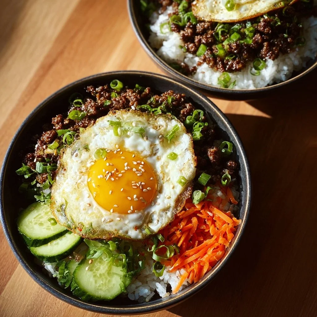 Korean Ground Beef Bowl