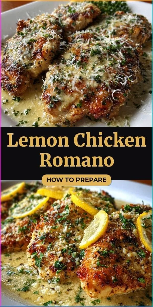 Lemon Chicken Romano