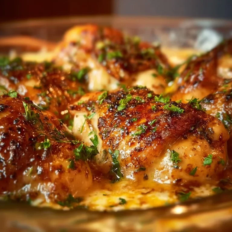 Delicious melt in your mouth chicken served with fresh herbs and spices