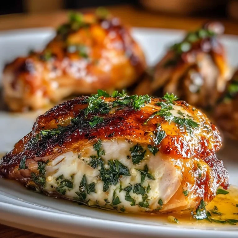 Delicious stuffed chicken inspired by Ruth's Chris restaurant recipe