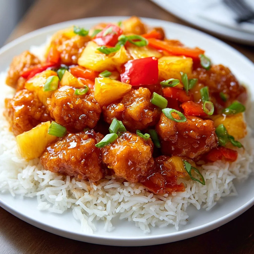 Sweet and Sour Chicken