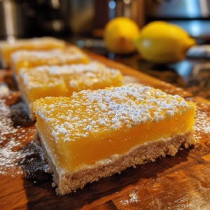 Meyer Lemon Bars: A Bright and Tangy Citrus Dessert