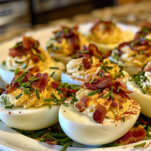 Bacon Deviled Eggs