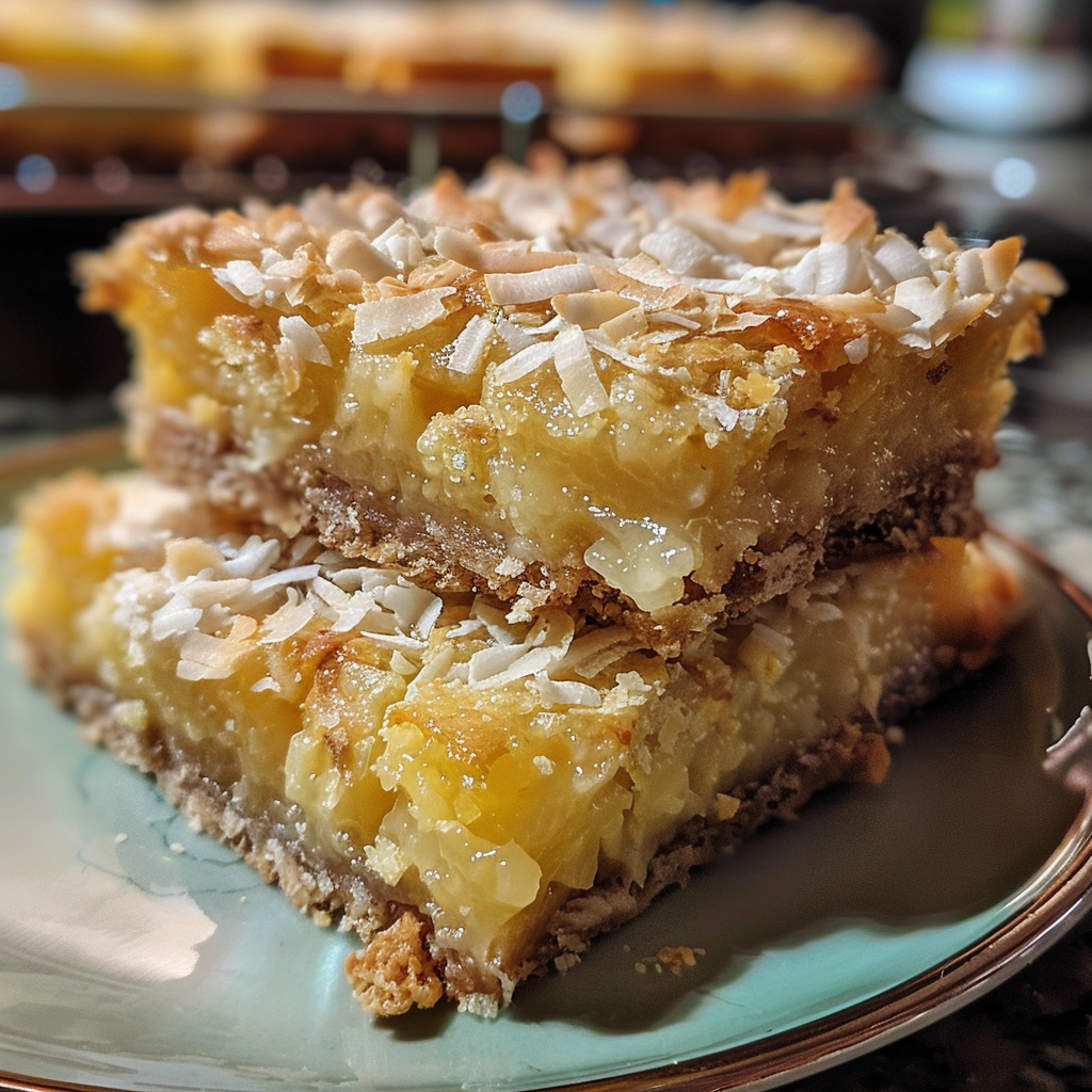 Lemon Coconut Bars