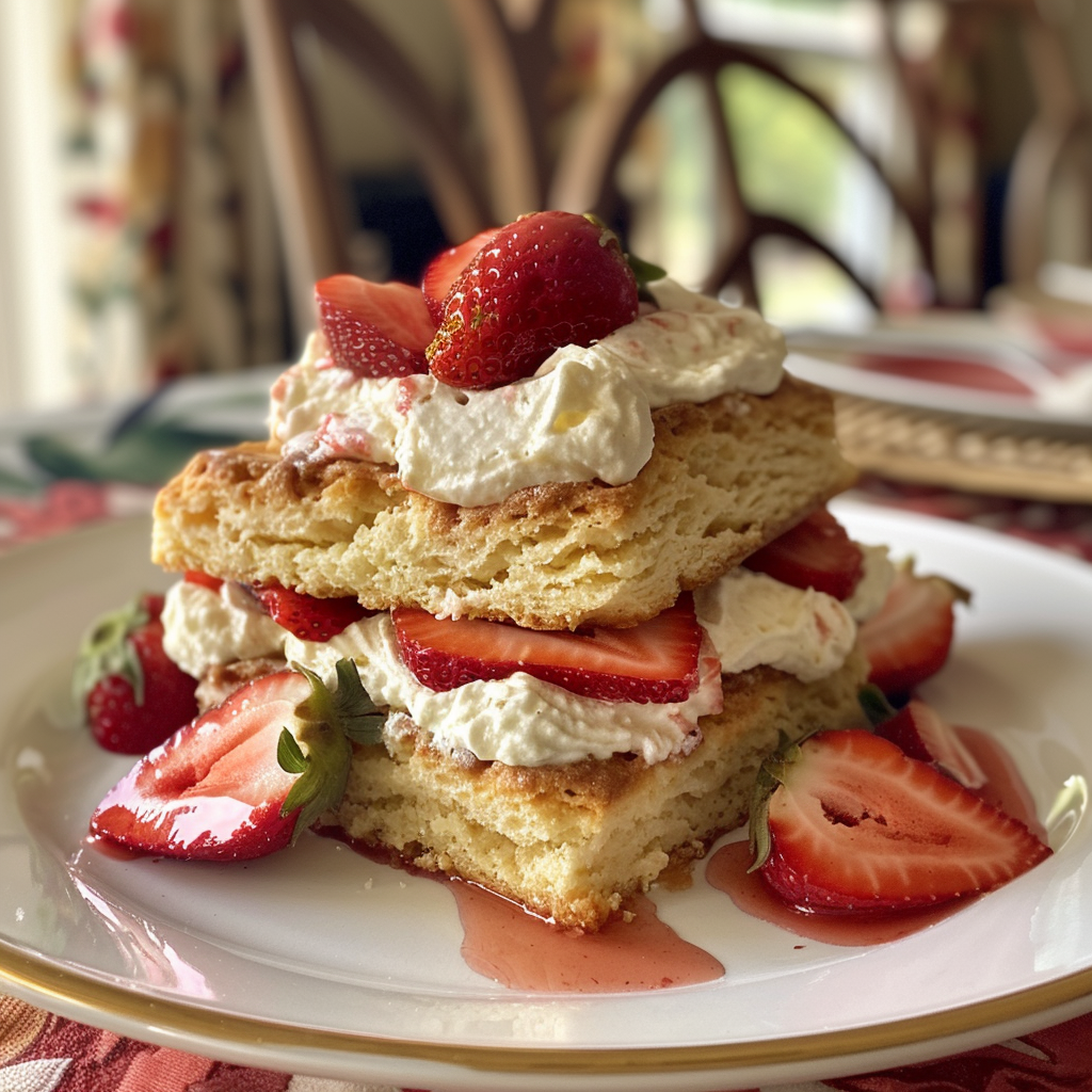 Strawberry Shortcake Biscuits
