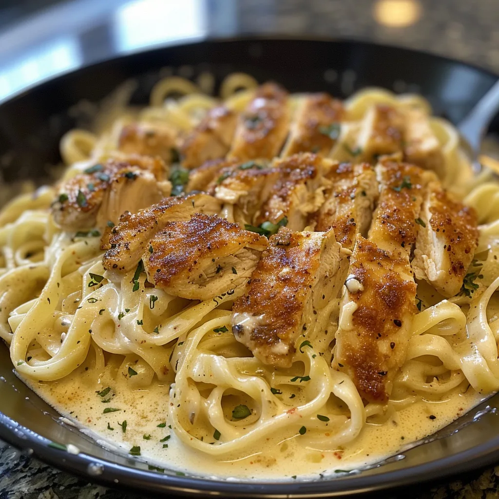 Cajun Chicken Alfredo