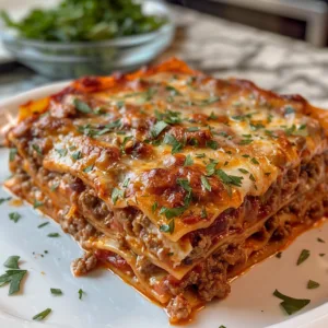 Classic Beef Lasagna