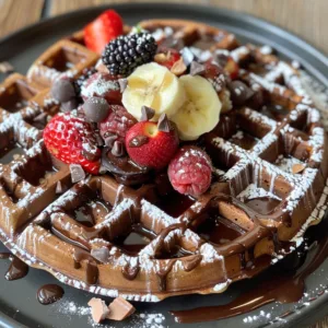 Chocolate Waffles: A Decadent Breakfast Treat