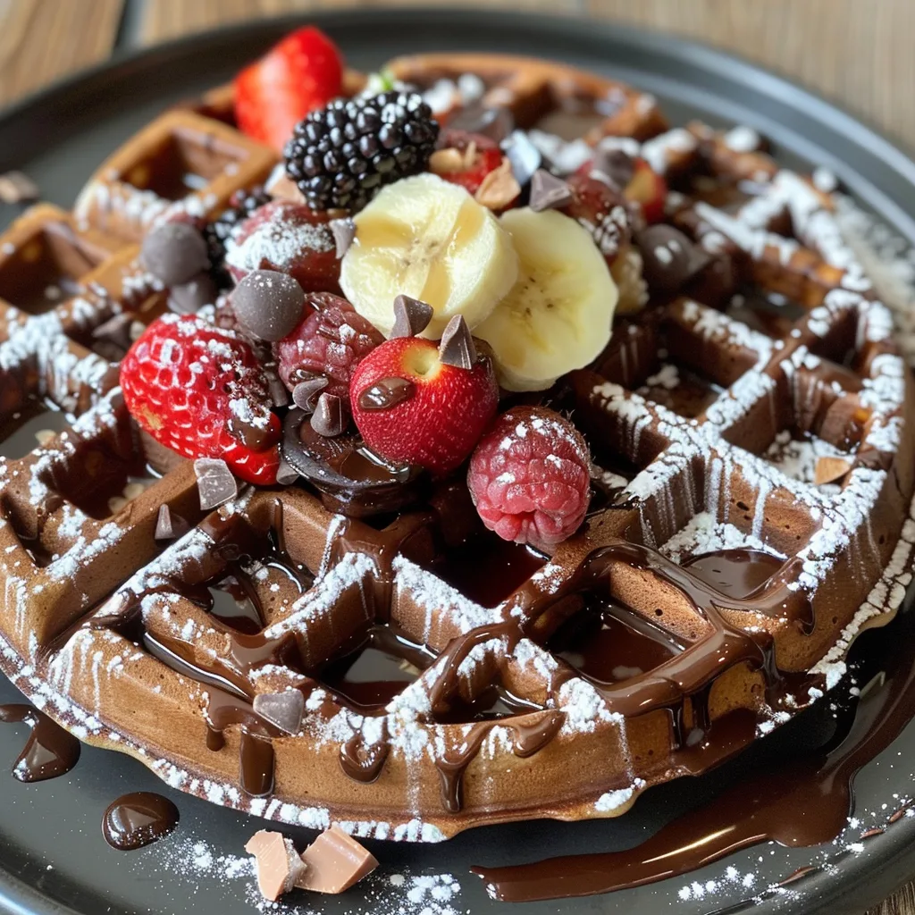 Chocolate Waffles: A Decadent Breakfast Treat