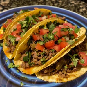Ground Beef Tacos - Quick, Easy, and Packed with Flavor