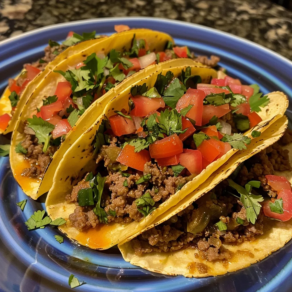 Ground Beef Tacos - Quick, Easy, and Packed with Flavor
