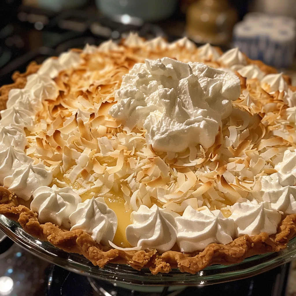 Classic Coconut Cream Pie – Creamy, Sweet & Perfect for Any Occasion!