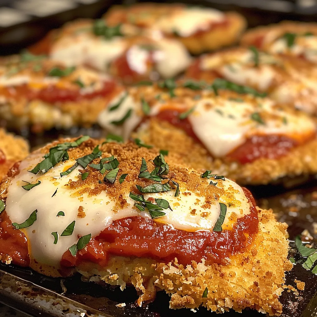 Crispy Chicken Parmesan – Juicy, Cheesy & Restaurant-Style at Home!