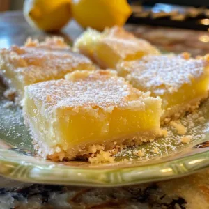 Classic Lemon Bars – Tangy, Sweet & Perfect Treat!