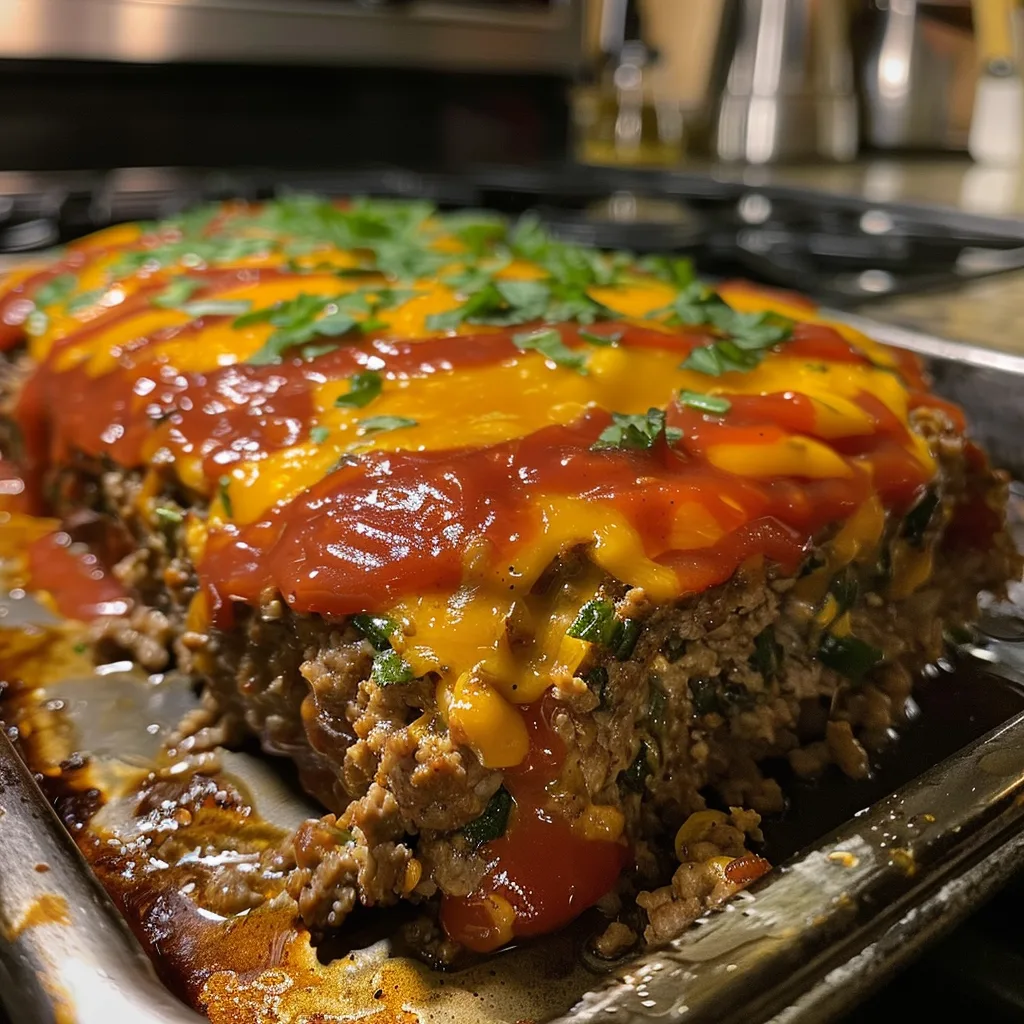 Cheeseburger Meatloaf – Juicy, Cheesy & Perfect Comfort Food!