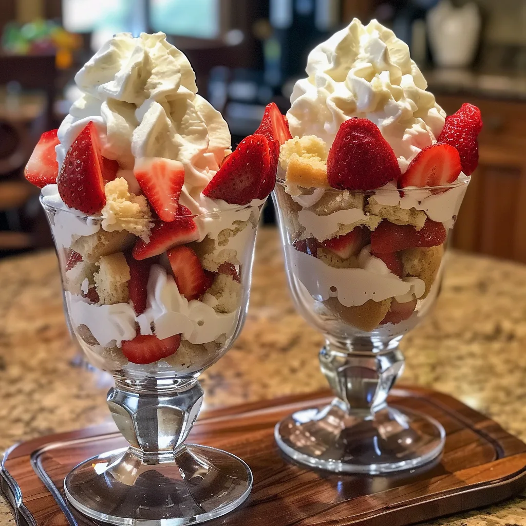 Strawberry Shortcake Parfaits – Light, Fresh & Perfect for Spring!