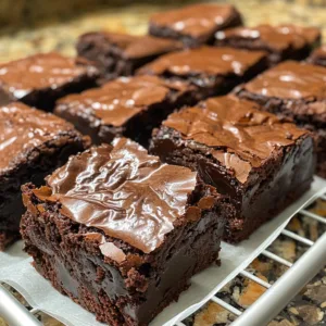 Fudgy & Chewy Brownies – Easy, Chocolatey & Irresistible!
