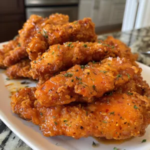 Nashville Hot Chicken Tenders – Crispy, Spicy & Irresistible!