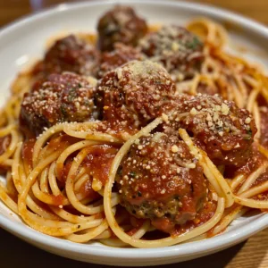 Classic Spaghetti & Meatballs – Restaurant-Style Dinner at Home!