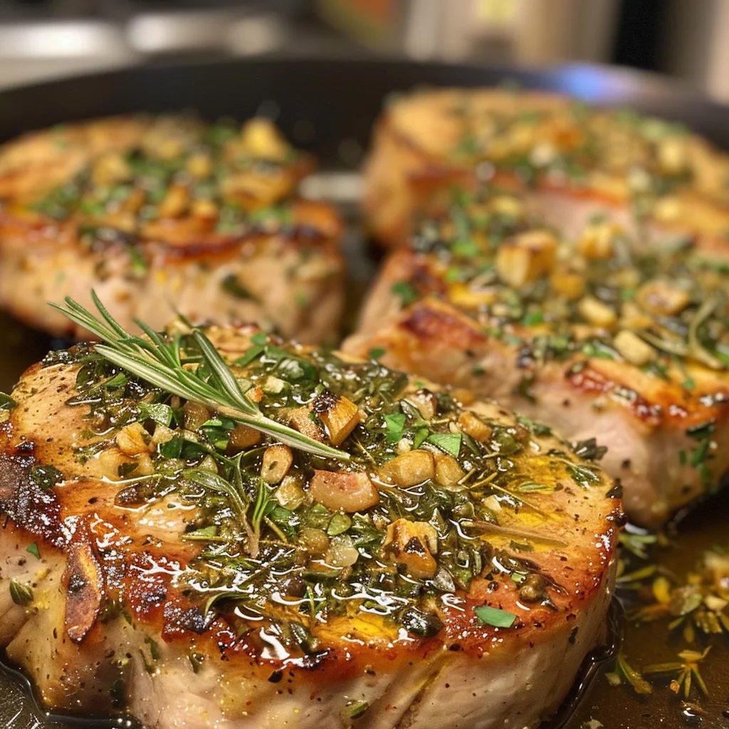 Garlic Herb Pork Chops – Juicy, Flavor-Packed & Easy!