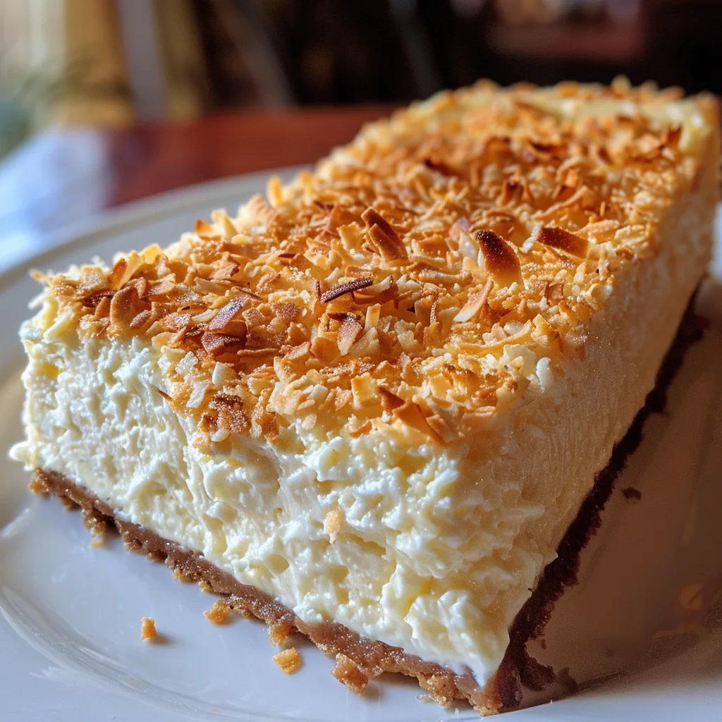 Coconut Cream Cheesecake – Creamy, Sweet & Irresistible!