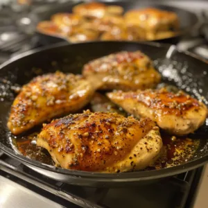 Honey Mustard Chicken Skillet Dinner – Juicy, Flavor-Packed & Ready in 30 Minutes!