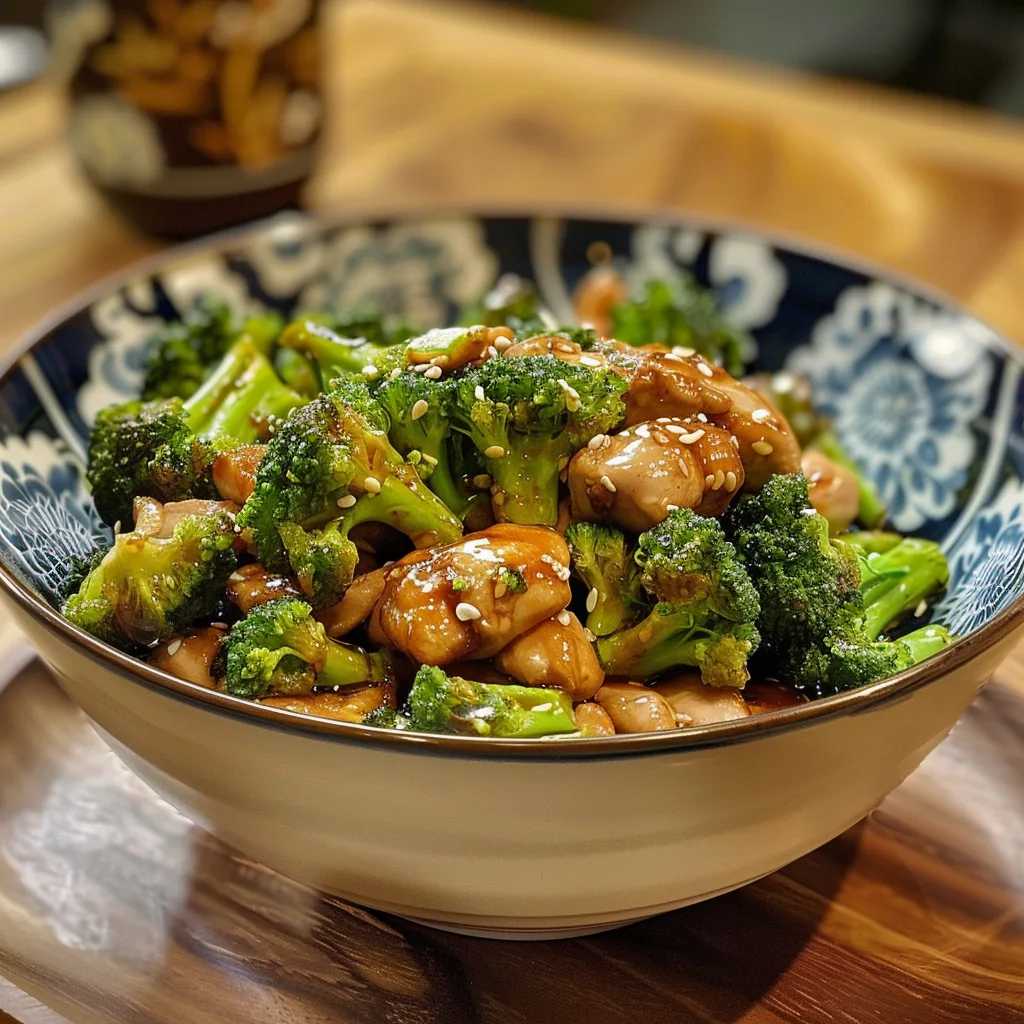 Honey Garlic Chicken with Broccoli – Juicy, Sweet & Healthy!