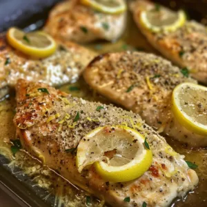 Lemon Parmesan Chicken Breasts – Juicy, Zesty & Easy Weeknight Dinner!
