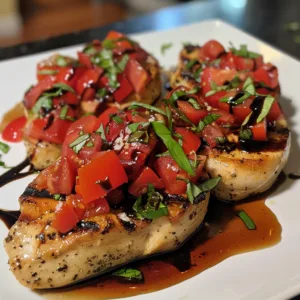Bruschetta Chicken with Tomato Basil – Restaurant Flavor at Home!