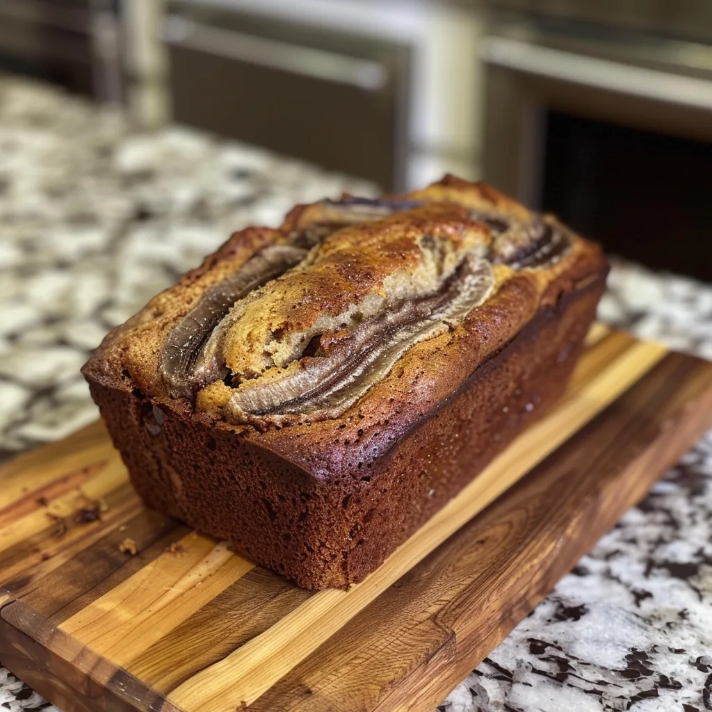 Cinnamon Swirl Banana Bread – Moist, Soft & Flavorful!