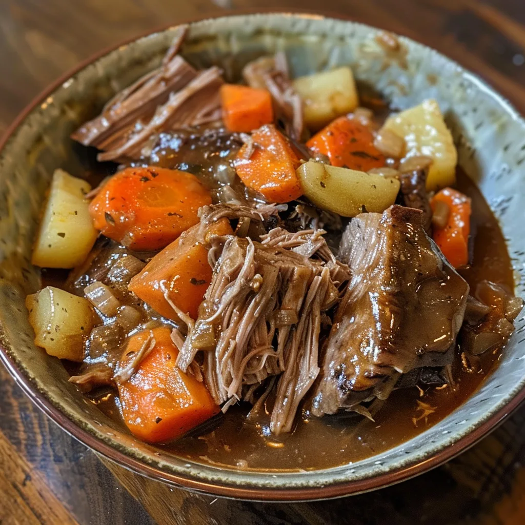 Crock-Pot Pot Roast with Gravy – Tender, Juicy & Comfort Food!