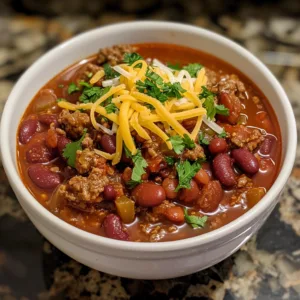 Classic Beef Chili – Hearty, Spicy & Perfect for Weeknights!