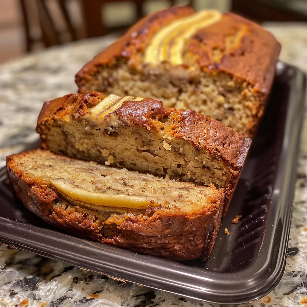 Peanut Butter Banana Bread – Moist, Soft & Flavorful!