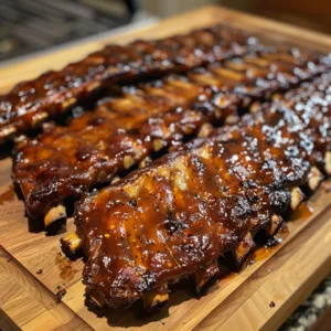 BBQ Ribs with Sticky Glaze – Sweet, Tender & Crowd-Pleasing!