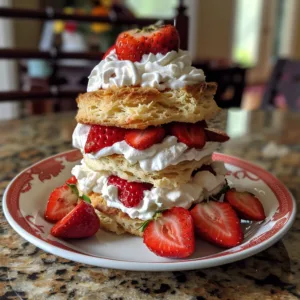 Classic Strawberry Shortcake – Sweet, Fruity & Perfect Summer Dessert!