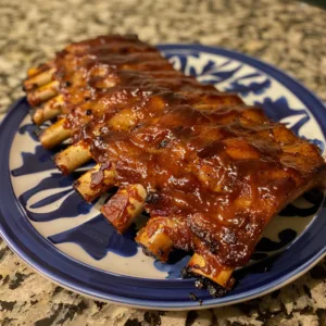 Slow Cooker BBQ Ribs – Sweet, Tender & Set-It-&-Forget-It!