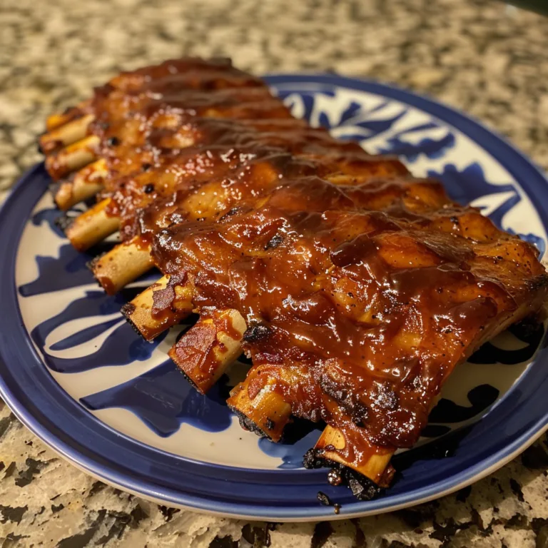 Slow Cooker BBQ Ribs – Sweet, Tender & Set-It-&-Forget-It!