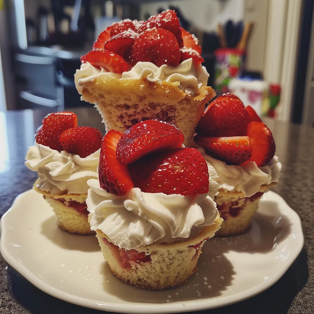 Strawberry Shortcake Cups – Light, Fresh & Perfect for Summer!