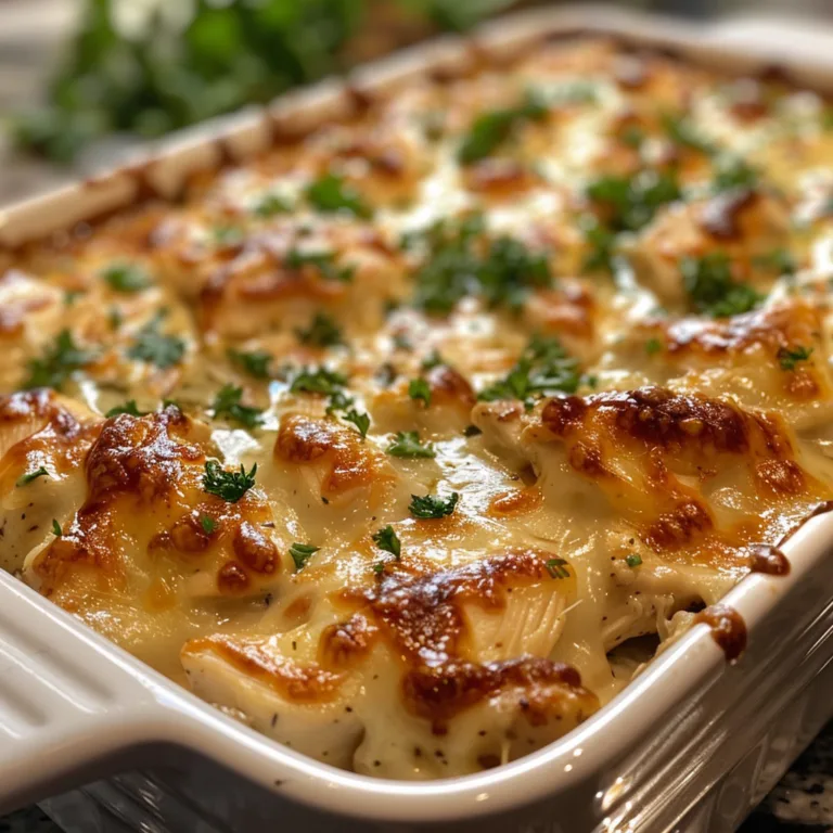 Cheesy Swiss Chicken Casserole – Creamy, Flavor-Packed & Easy Dinner!