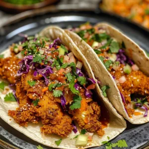 Nashville Hot Chicken Tacos – Spicy, Crispy & Perfect Weeknight Meal!
