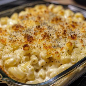 Three-Cheese Mac & Cheese – Creamy, Cheesy & Perfect Comfort Food!
