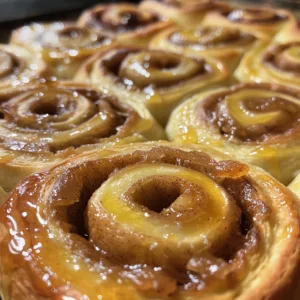 Cinnamon Rolls with Apple Filling – Soft, Sweet & Irresistible!