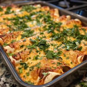 Cheesy Chicken & Chile Enchiladas – Spicy, Creamy & Irresistible!