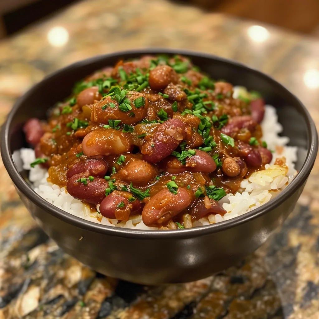 Cajun Red Beans & Rice – Spicy, Hearty & Perfect Weeknight Meal!