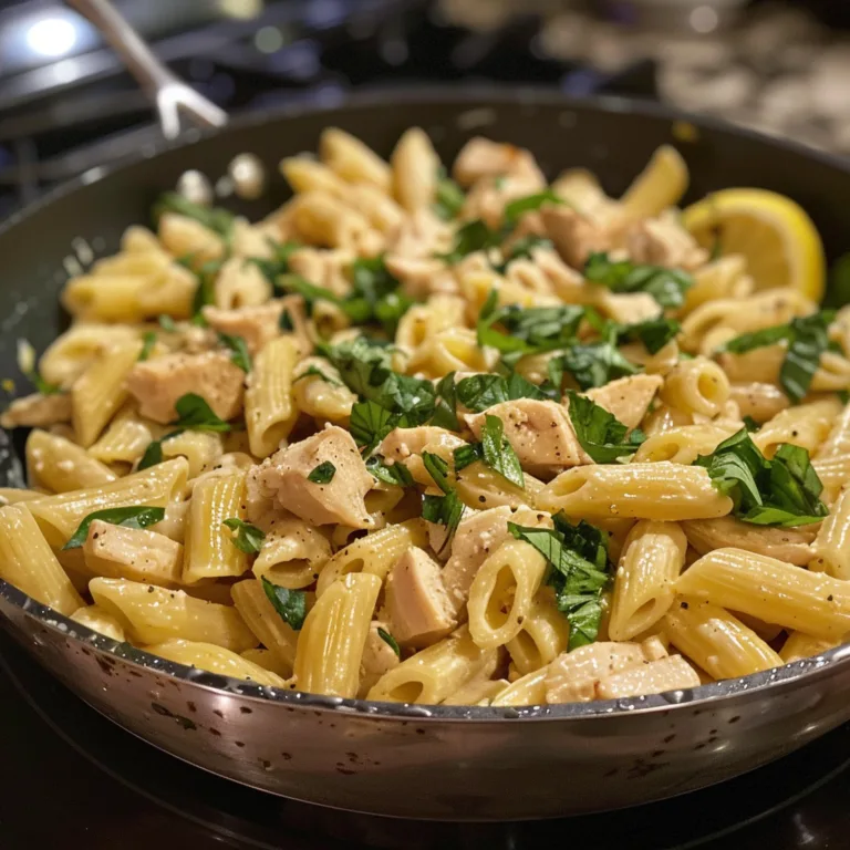 Lemon Chicken Pasta with Spring Herbs – Zesty, Creamy & Weeknight Friendly!