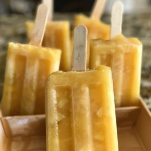 Tropical Mango Pineapple Popsicles – EASY & TROPICAL