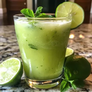 Mint Brazilian Lemonade – EASY & REFRESHING